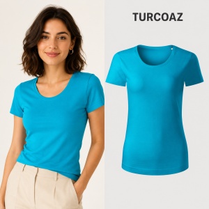 Tricou Damă Malfini Origin GOTS 172 – 100% Bumbac Organic, Croială Cambrată, 15 Culori, XS–2XL - Img 14