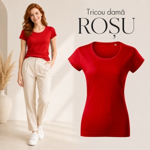 Tricou Damă Malfini Viper Free F61 – 100% Bumbac, Croială Cambrată, Guler Rotund, 8 Culori - Img 15