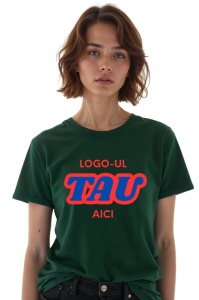 Tricou dama personalizat cu logo-ul companiei