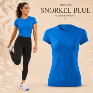 Tricou Damă Sport, pentru sala, alergare, divere activitari sportive, 100% Poliester Extra Dry, Uscare Rapidă, 18 Culori, XS–2XL - Img 39