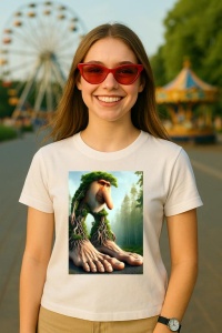 Tricou Dama Tralalero TraLaLa cu Brr Brr Patapim Italian Brainrot Meme - Img 4