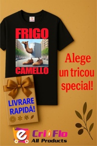 Tricou Dama Tralalero TraLaLa cu Frigo Camello Italian Brainrot Meme - Img 9
