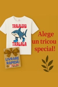 Tricou Dama Tralalero TraLaLa cu Tralalero Tralala Funny Italian brainrot Shark meme - Img 9