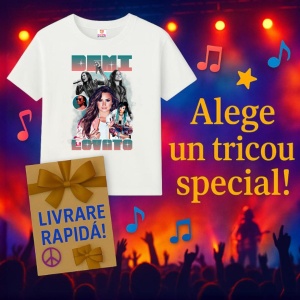 Tricou Demi Lovato - Portrait Style, muzica Hip-Hop / Emo Rap, Dama | Barbat | Copii - Img 12