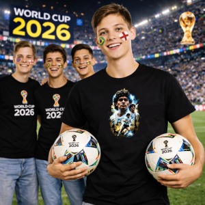 Tricou Diego Maradona Argentina World Cup Fifa 2026 V2, din bumbac 100%, tricou negru, Copii | Dama | Barbat - Img 7