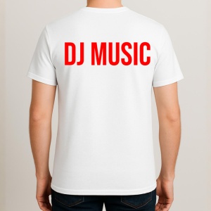 Tricou DJ MUSIC, Personalizat | Unisex Dama si Barbat