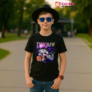 Tricou DJ Screw, muzica RAP, Dama | Barbat | Copii, Culoare Negru - Img 6