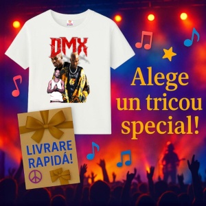 Tricou DMX, muzica POP, Dama | Barbat | Copii - Img 5
