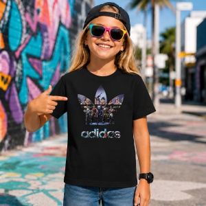 Tricou Echipa Lupta Battle Royale Urban Gaming Aesthetic Streetwear, din bumbac 100%, tricou negru, Copii | Dama | Barbat - Img 7