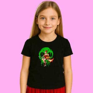 Tricou Elf With Candy Cane, din bumbac 100% Copii | Dama | Barbat - Img 2