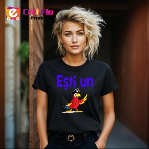 Tricou esti un papagal gluma amuzanta despre comportament, Copii | Dama | Barbat , tricou negru - Img 5