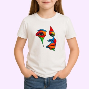 Tricou Fata Femeie Expresiva - Copii | Dama | Barbat