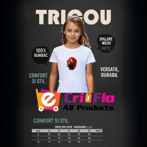 Tricou Fata roscata si pisica - Copii | Dama | Barbat - Img 5