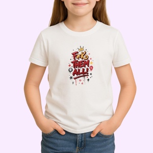Tricou Fck Them All Atitudine Rebel, Copii | Dama | Barbat - Img 3