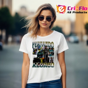 Tricou Fernando Alonso Montaj Curse Formula 1, Copii | Dama | Barbat - Img 9
