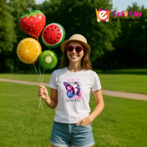 Tricou Fluture si femeie pastel mesaj motivational never let anyone dull your sparkle Copii | Dama | Barbat Barbat - Img 11