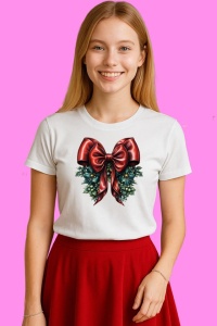 Tricou Funda Rosie Inchis Cu Verdeata, din bumbac 100%, tricou alb, Copii | Dama | Barbat