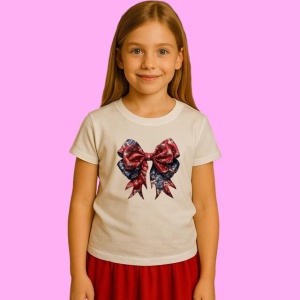 Tricou Funda Rosie Si Albastru Vintage, din bumbac 100%, tricou alb, Copii | Dama | Barbat