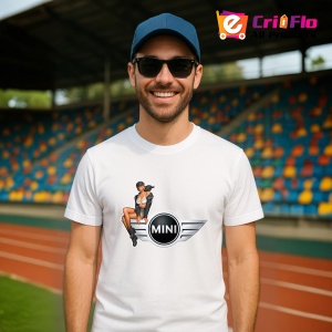 Tricou Girl Cu Logo Mini | Unisex Dama si Barbat