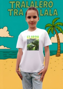 Tricou Glorbo Fruttodrillo ** Tralalero Tralala Copii | Dama | Barbat - Img 4