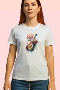 Tricou Good Vibes Only Chitara Electrica, Copii | Dama | Barbat