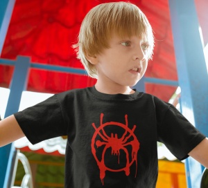 Tricou Haios Copii Personalizat - Grafitti Spidey - Cadou - Img 4
