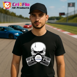 Tricou Hyundai Skull Pistons | Unisex Dama si Barbat