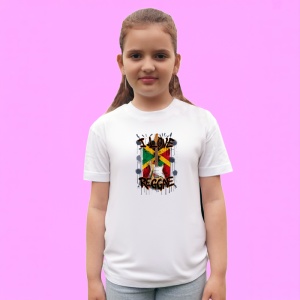 Tricou I Love Reggae Steag Rasta, Copii | Dama | Barbat - Img 3