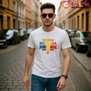 Tricou I'm From Romania |Colectia Tricouri Romania - Img 3