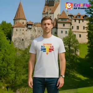 Tricou I'm From Romania |Colectia Tricouri Romania - Img 9