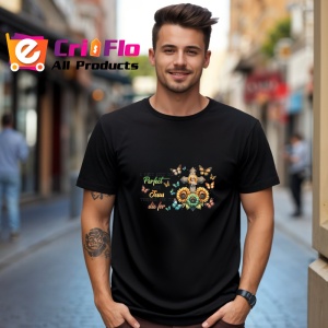 Tricou I may not be perfect but thankful design cu fluturi si floarea soarelui Copii | Dama | Barbat Barbat - Img 17