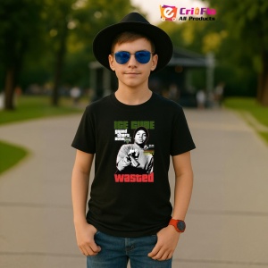 Tricou Ice Cube - GTA Style, muzica Hip-Hop, Dama | Barbat | Copii, Culoare Negru - Img 6