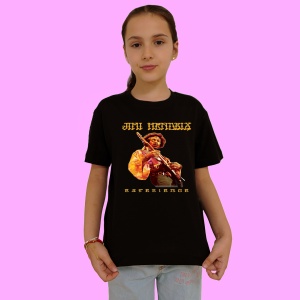Tricou Jimi Hendrix - Experience, muzica Hip-Hop / Rap, Dama | Barbat | Copii, Culoare Negru - Img 2