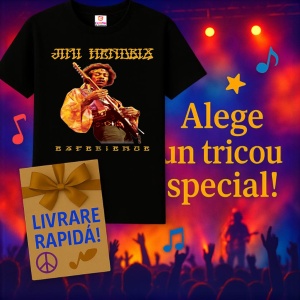 Tricou Jimi Hendrix - Experience, muzica Hip-Hop / Rap, Dama | Barbat | Copii, Culoare Negru - Img 7