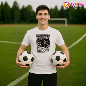 Tricou Jude Bellingham Cash Money The Best - Copii | Dama | Barbat - Img 3
