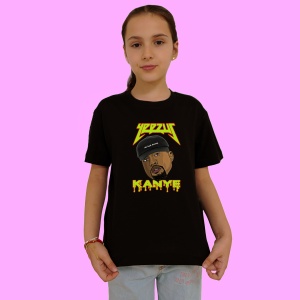 Tricou Kanye West - Yeezus, muzica Hip-Hop / Alternative Rap, Dama | Barbat | Copii, Culoare Negru - Img 2