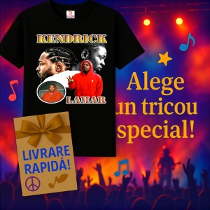 Tricou Kendrick Lamar, muzica R&B, Dama | Barbat | Copii, Culoare Negru - Img 7