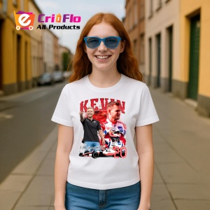 Tricou Kevin Magnussen Poster Colaj Echipa Haas Formula 1, Copii | Dama | Barbat - Img 7