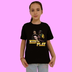 Tricou Kid 'n Play, muzica POP, Dama | Barbat | Copii, Culoare Negru - Img 2