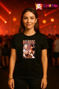 Tricou KPOP dama cu trupa formatia BIG BANG 5 , music Coreean 147 - Img 3