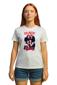 Tricou KPOP dama cu trupa formatia BLACKPINK 4 , music Coreean 163