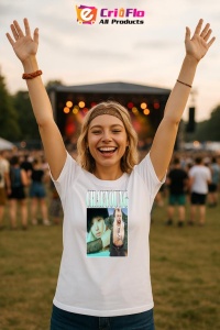 Tricou KPOP dama cu trupa formatia CHAEYOUNG 3 , music Coreean 201 - Img 9