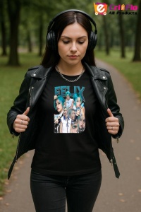 Tricou KPOP dama cu trupa formatia FELIX , music Coreean 209 - Img 6