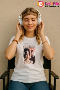 Tricou KPOP dama cu trupa formatia JEONGYEON , music Coreean 229 - Img 9