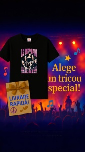 Tricou KPOP dama cu trupa formatia LE SSERAFIM , music Coreean 253 - Img 7