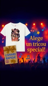 Tricou KPOP dama cu trupa formatia lisa 5 , music Coreean 258 - Img 10