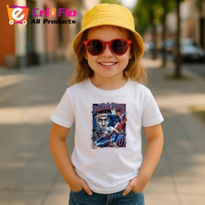 Tricou Kylian Mbappe Franta Atacant Vedeta Fotbal, din bumbac 100% , tricou alb pentru Copii | Dama | Barbat - Img 5