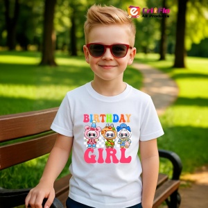 Tricou Labubu birthday girl, Unisex Dama si Barbat | Copii - Img 5