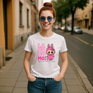 Tricou Labubu mama cu text, Unisex Dama si Barbat | Copii - Img 8