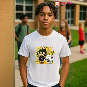 Tricou Labubu zoom out, Unisex Dama si Barbat | Copii - Img 10